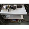 Image 3 : (3) Small Metal Table on Castors 31” x 18” x 28” Tall; Mover on Castors; 