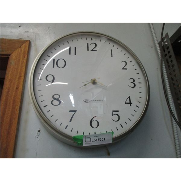 Edwards Battery Operated Wall Clock