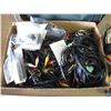 Image 3 : (2) Box Lot Electrical Home Stereo Components & Green Duffle Bag