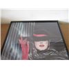 Image 2 : Framed Picture of Mysterious Lady in Hat – 28” x 22”