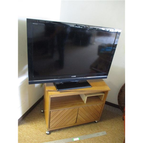 (2) Sony 40” HD LCD Television – Works With Rotating Top TV Stand
