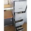Image 2 : Metal 4-Drawer Filing Cabinets – 28” x 15” x 51”