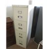 Image 1 : Commadore White 4-Drawer Filing Cabinet – 28” x 15” x 53” Tall