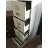 Image 3 : Commadore White 4-Drawer Filing Cabinet – 28” x 15” x 53” Tall