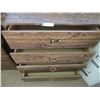 Image 4 : Wooden 4-Drawer Dresser 32” x 16” x 37” Tall