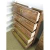 Image 4 : Wooden 5-Drawer Dresser 32” x 16” x 44” Tall