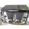 Image 5 : (5) 4 – Portable Speakers Aiwa & Sanyo And Sharp DVD Player – Untested