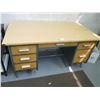 Image 1 : Wooden Desk 6 – Drawer: 54” x 30’ x 30” Tall