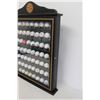 Image 5 : * Display Cabinet of Collectible Golf Tournament Sponsor Balls - 28.25 Tall x 23 W