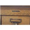 Image 4 : *Quarter Cut Oak Stacking Lawyers Filing Cabinet - 33" x 18" x 25" x 46"H