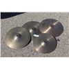 Image 1 : **(2x Bid Price) (4) Small Cymbals