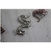 Image 2 : (3) Dragon Brooches