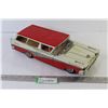 Image 1 : 1959 Tin Ford Fairlane Ranchero Wagon (friction car - Japanese Made)