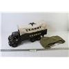 Image 1 : Lumar Pressed Steel Army Truck w/Extra Tarp