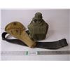 Image 1 : Military Army Canteen and Web Belt for Pistol