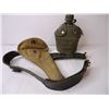 Image 4 : Military Army Canteen and Web Belt for Pistol