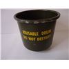 Image 2 : Vintage U.S. Military Reusable Shipping Drum with Inert Shell Cases