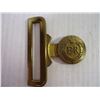 Image 3 : Royal Canadian Engineers Belt Buckle and Royal Marines EIIR Brass Waist Belt Clasp