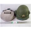 Image 1 : 1960's Remco Monkey Division Guerilla Warfare Helmet and Vintage Reliance Canteen