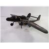Image 2 : Northrop P-61 Black Widow Metal Aircraft-14"long and 20" Wingspan