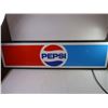 Image 2 : Lighted Pepsi/Coca Cola/Sprite Sign-working but needs better bulb-53"x14"
