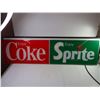 Image 3 : Lighted Pepsi/Coca Cola/Sprite Sign-working but needs better bulb-53"x14"