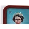 Image 2 : Queen Elizabeth Metal Serving Tray - 16"x12"