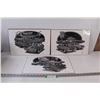 Image 1 : (3) Flashback Series Prints - 17"x11"