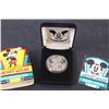 Image 1 : Mickey Mouse 1993 Collector Coin in Box w/ Certificate of Authenticity