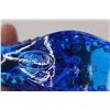Image 4 : Fenton Blue Glass Shoe Figurine - 6"x3"