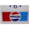 Image 2 : Vintage Pepsi Battery Powered Clock - 16"x12" - Untested