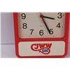 Image 2 : Vintage CJWW 600 Battery Powered Clock - 12"x9" - Untested