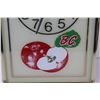Image 2 : BC Apple Battery Powered Clock - 13"x9" - Untested