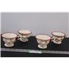 Image 1 : (4) Winking Teacup Set - Made in Staffordshire England