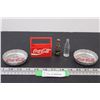 Image 1 : Coca Cola Collector Mini Items & Schweppe's Mini Bottle