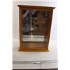 Image 1 : Wooden Tabletop Display Case - 16" x 5 1/4" x 22"H