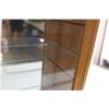 Image 2 : Wooden Tabletop Display Case - 16" x 5 1/4" x 22"H