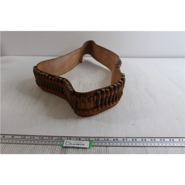 *303 Ammo with Leather Belt