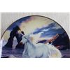 Image 2 : The Sunset of the Diamond Unicorn Franklin Mint Heirloom Recommendation Decorative Collector Plate