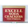 Image 1 : Excell Soda Crackers - Cardboard Box Cut-Out (10" x 13 3/4")