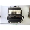 Image 1 : Vintage Accordion in Case (damage to bellows - case is rough)