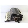 Image 9 : Vintage Accordion in Case (damage to bellows - case is rough)