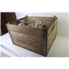 Image 4 : Silverwoods Metal & Wooden Crate of (12) Vintage Milk & Cream Bottles
