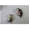 Image 3 : Vintage Ceramic Wall Hanging Skunk Family