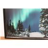 Image 3 : *Framed Northern Lights Print (50 1/2" x 35")