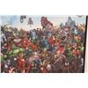 Image 3 : *Marvel Print of Characters (22 1/2" x 32")