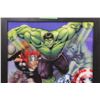 Image 2 : *Framed 3D Marvel Avengers Assemble (22 1/2" x 30 1/2")