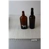 Image 1 : (2) Glass Liquor Bottles