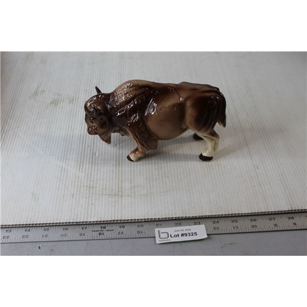 Bison Ceramic Decoration