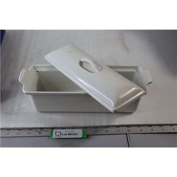 Le Creuset Terrine - Enamel over Steel Made in France